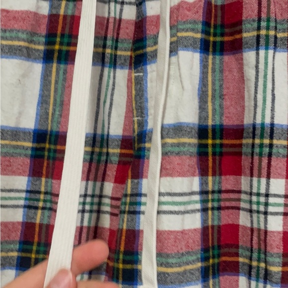 Old Navy Red and White Plaid Pajama Pants - Picture 8 of 11